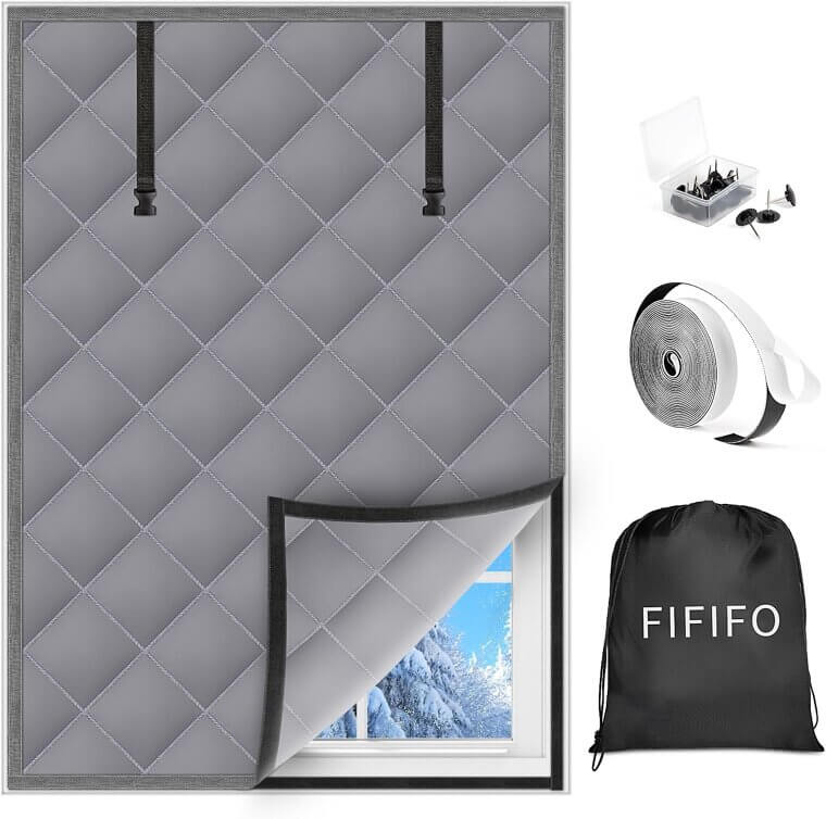 Thermal Window Cover - Insulate & Save Energy This Winter! 