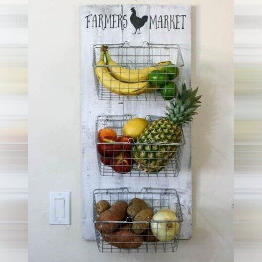 Make an Open Fruit Shelf