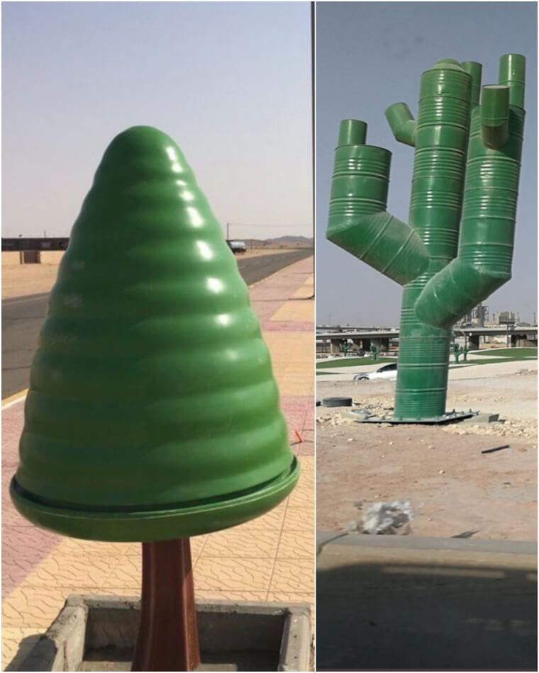 “Ah, los árboles. Sí, hemos visto muchos de sus árboles terrestres”