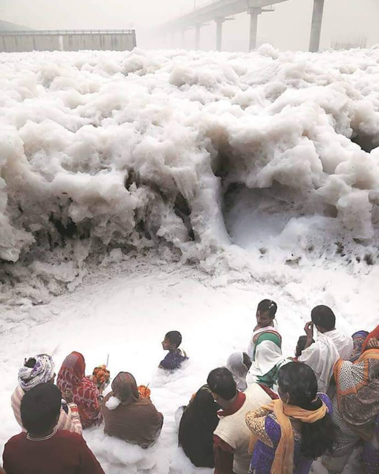 Todo lo blanco del río no es crema batida
