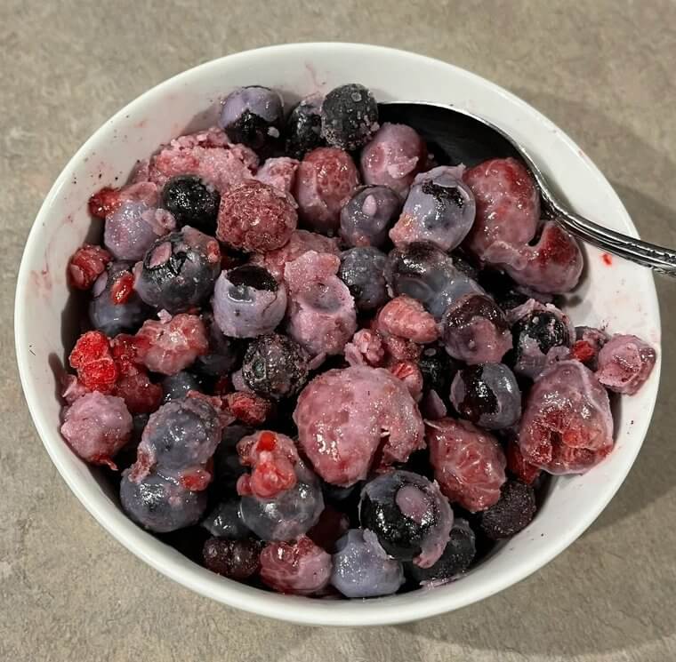 Frozen Fruits Are Not as Safe