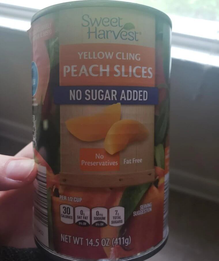 Cans of Peaches With a Lead Lining