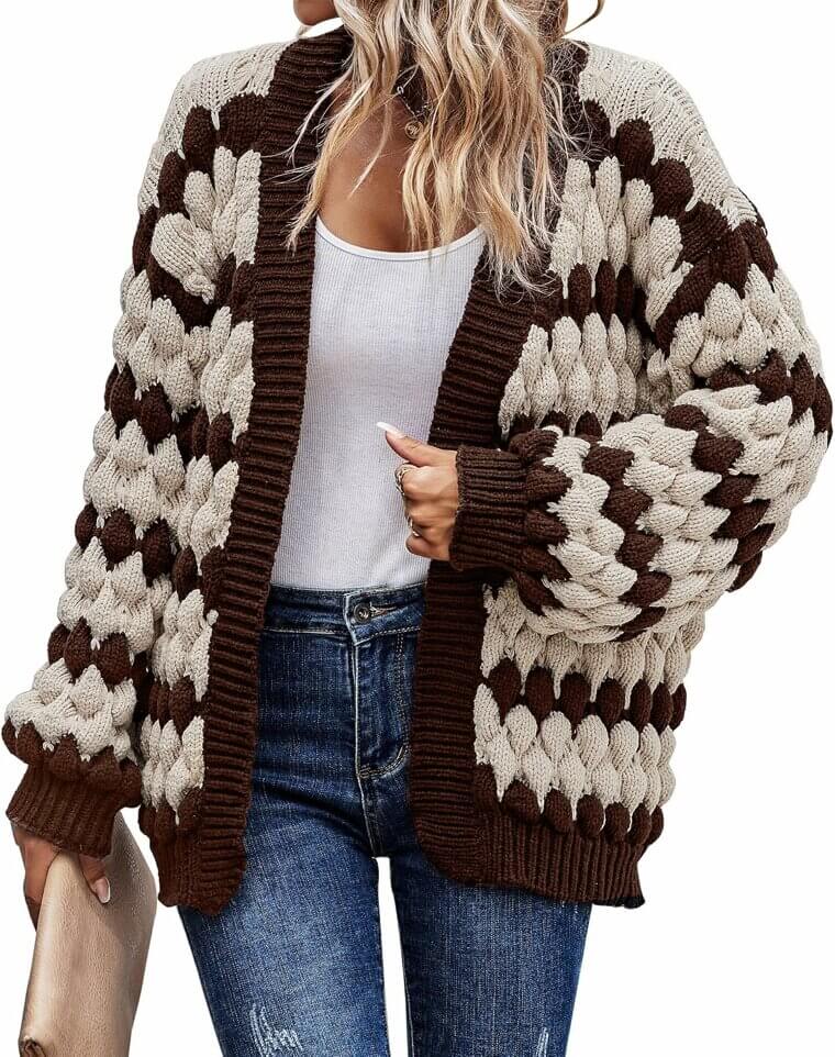 Cozy Up With KIRUNDO Cardigan - Perfect Fall Fashion Choice! 