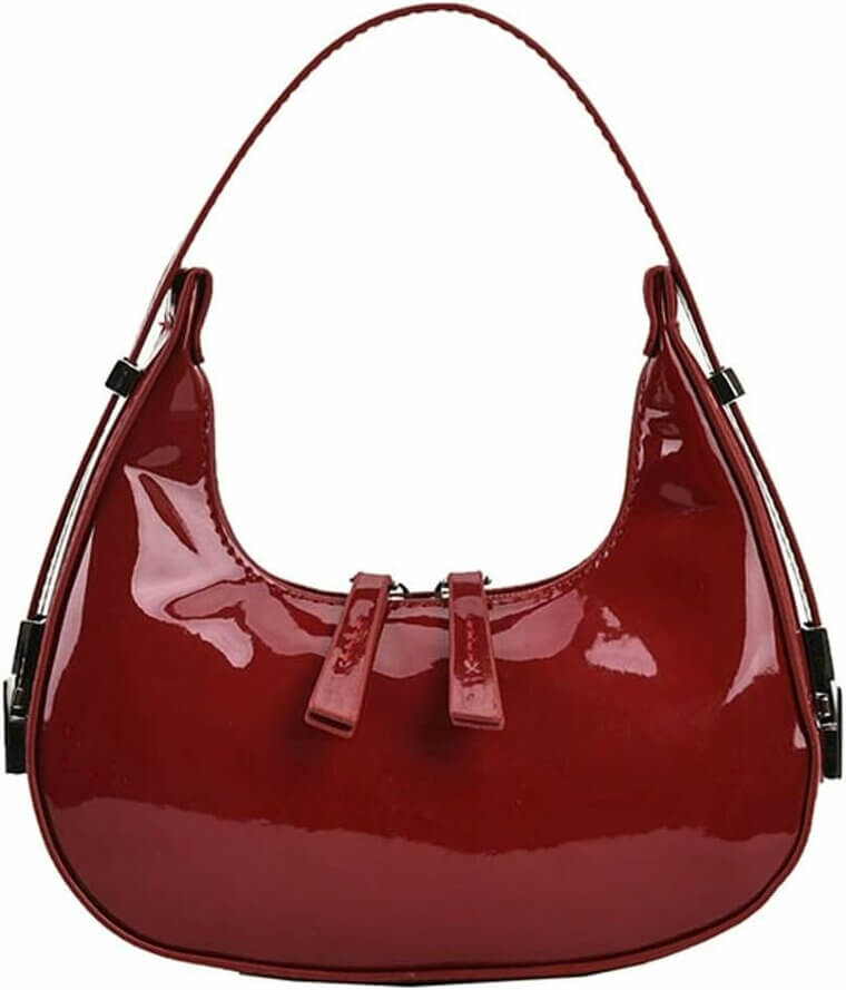 Elevate Your Style With Crescent Shoulder Bag - Retro Y2k Fashion 