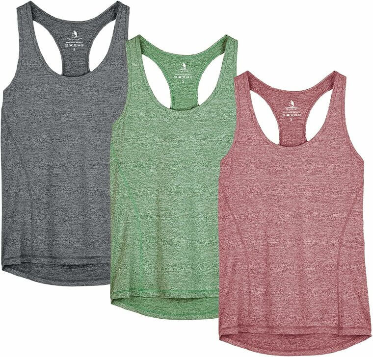 Stay Active With Icyzone Racerback Tanks - Perfect for Workouts - Now 20% Off! 