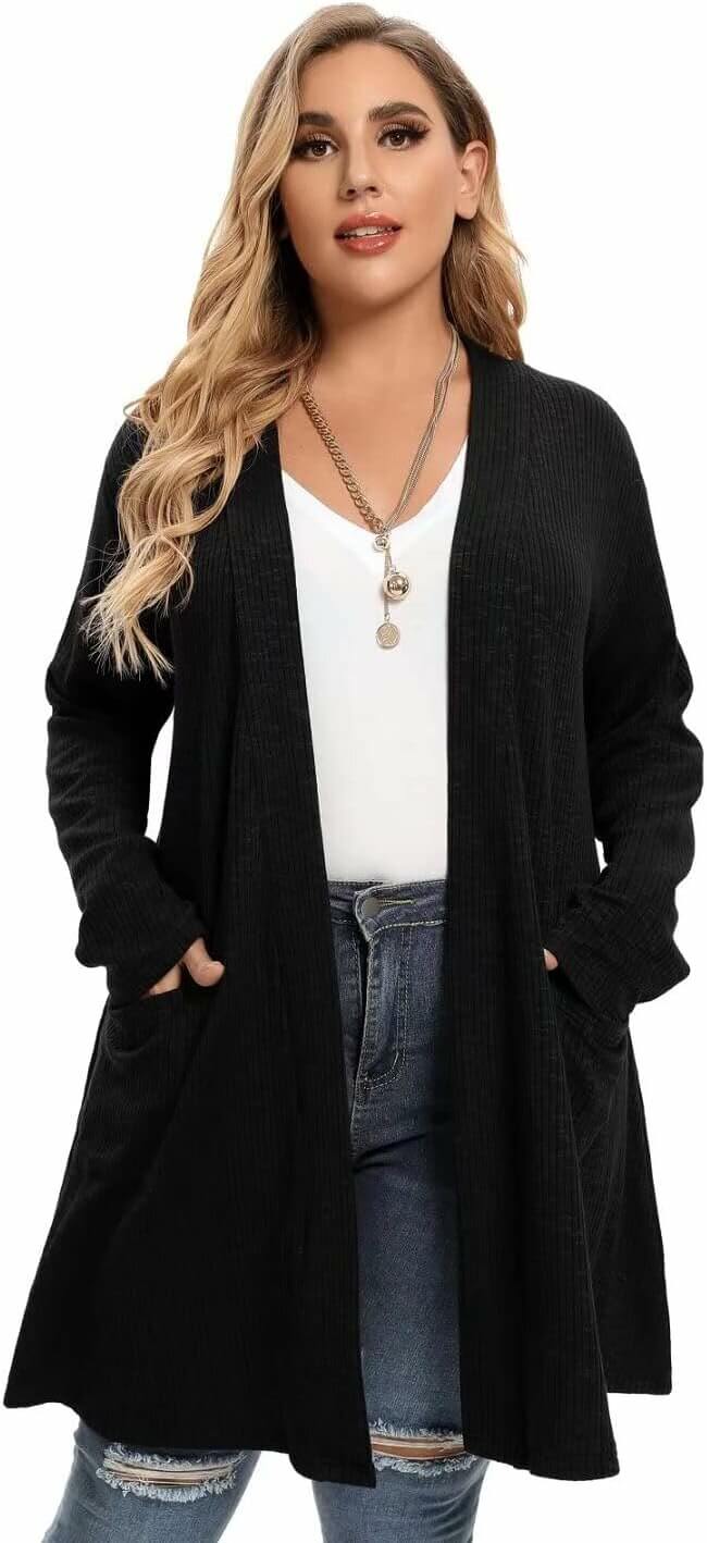 Stay Cozy With Knit Cardigan - Perfect for Any Season! 