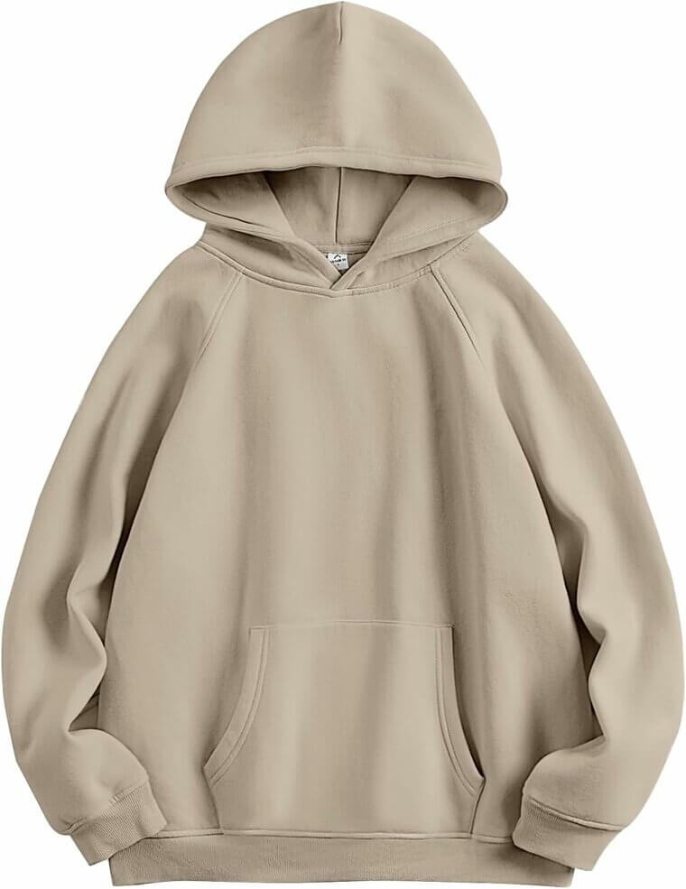 Cozy Up in ANRABESS Oversized Fleece Hoodie for 2024 Fall - 25% Off! 