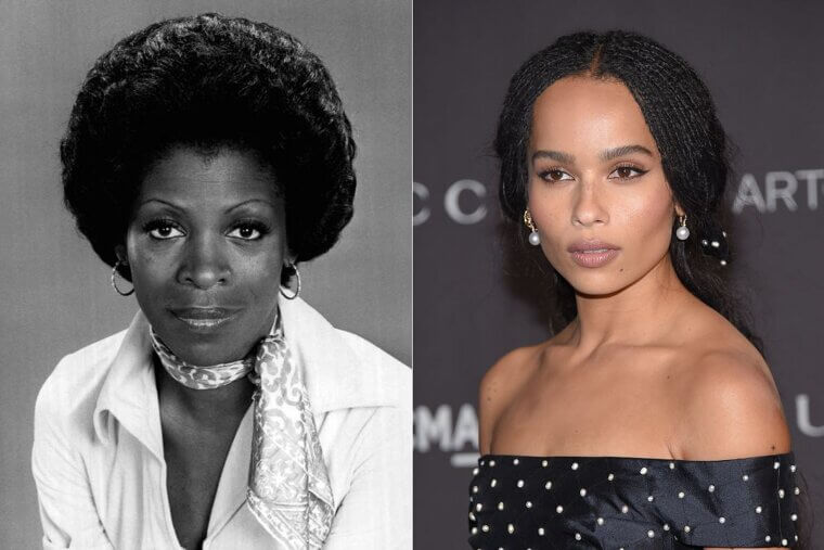 Zoe Kravitz Inherited Roxie Roker’s Natural Cool and Artistic Edge