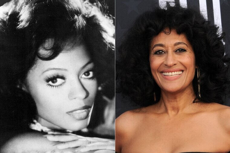Tracee Ellis Ross Embodies Diana Ross’s Voluminous Hair and Fearless Sparkle
