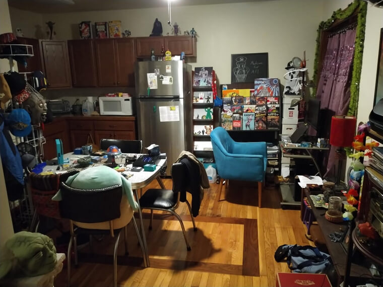 The Visual Chaos of Constant Clutter