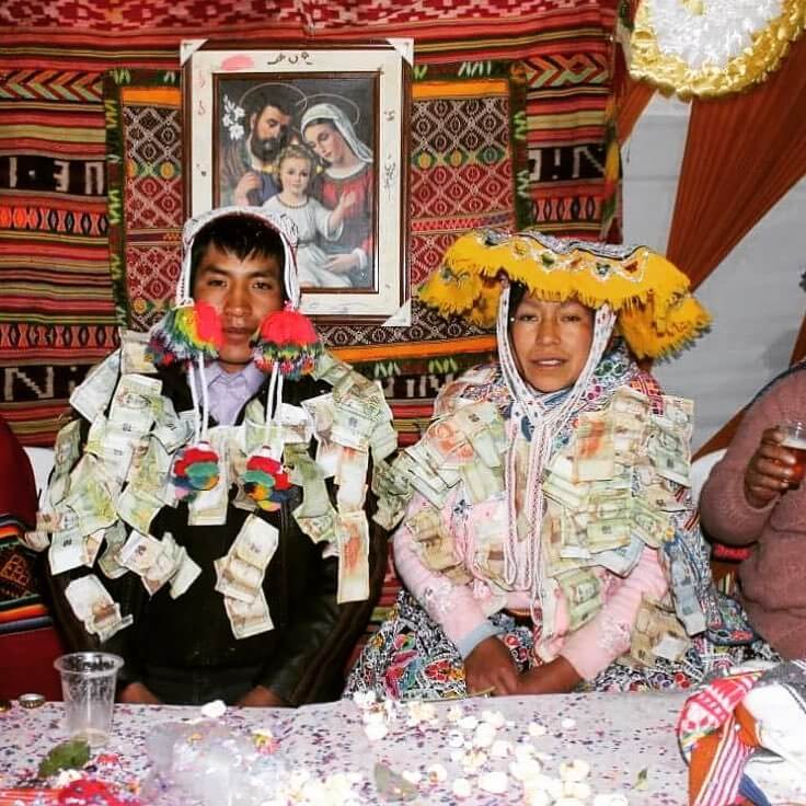 Peru's Incan-Inspired Wedding Attire