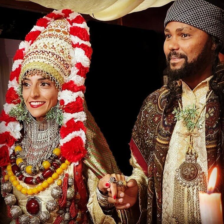 Elaborate (and Extremely Heavy) Yemenite Jewish Headdresses and Jewelry