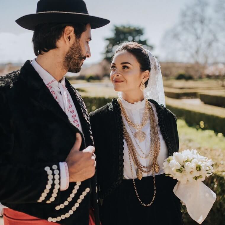 Portugal's History Inspired Wedding Attire