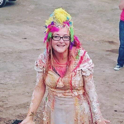 Scottish Couples Walk Down the Aisle Covered in Mud, Flour, Feathers, and More