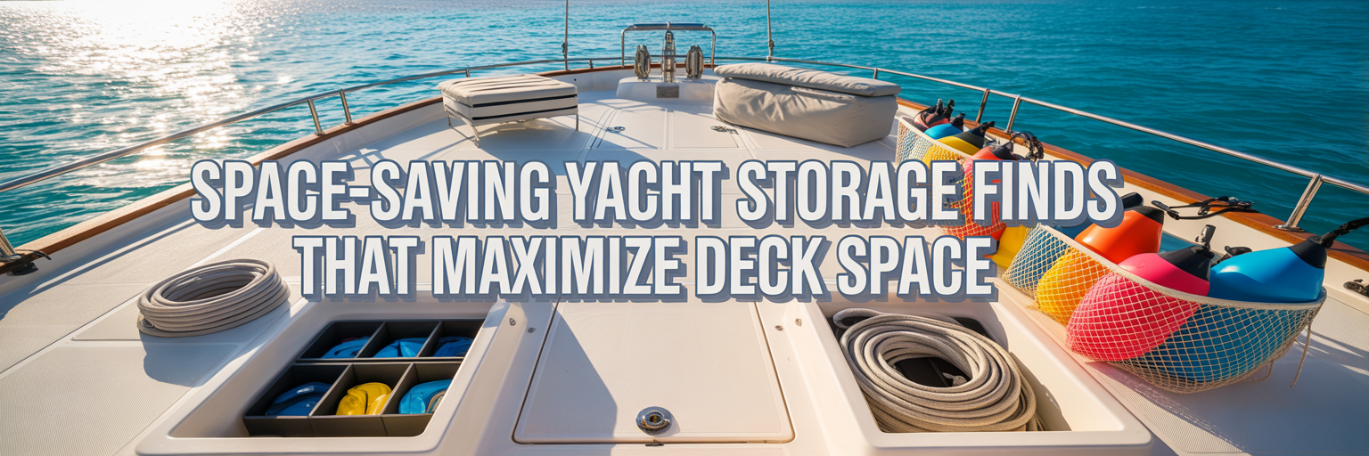 Yacht Storage Finds That Keep Decks Clutter-Free