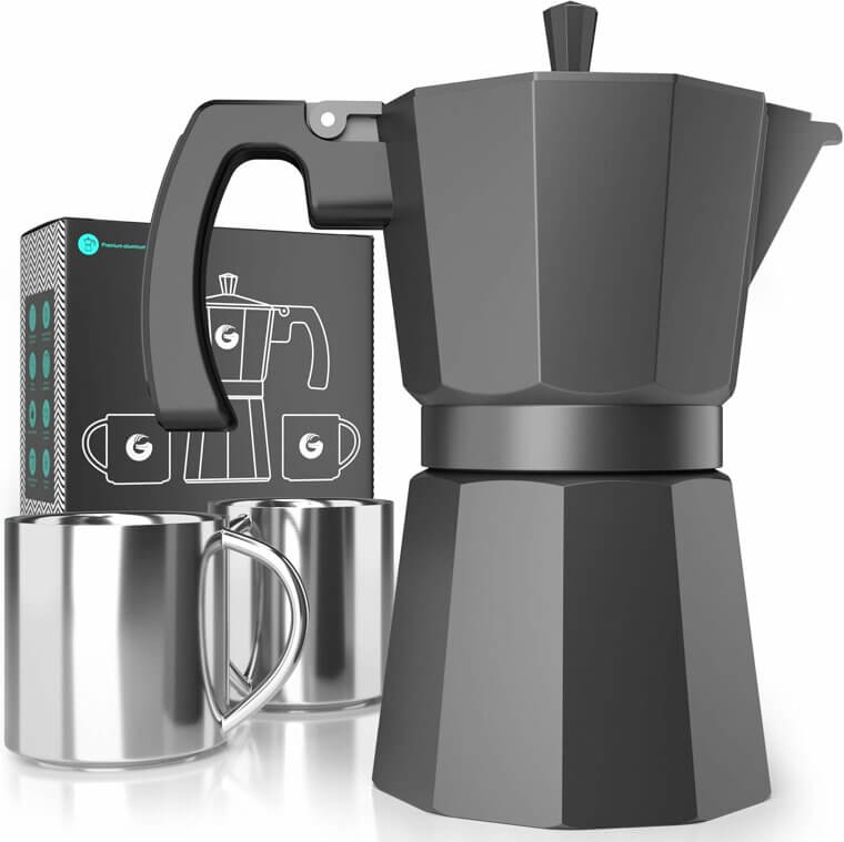 Elevate Your Brews With Coffee Gator Moka - Italian Percolator Magic! 