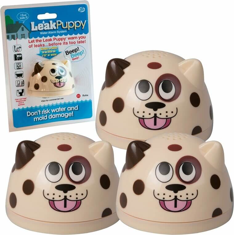 Prevent Costly Damage With Leak Puppy Sensor - Detects Tiny Leaks Instantly! 