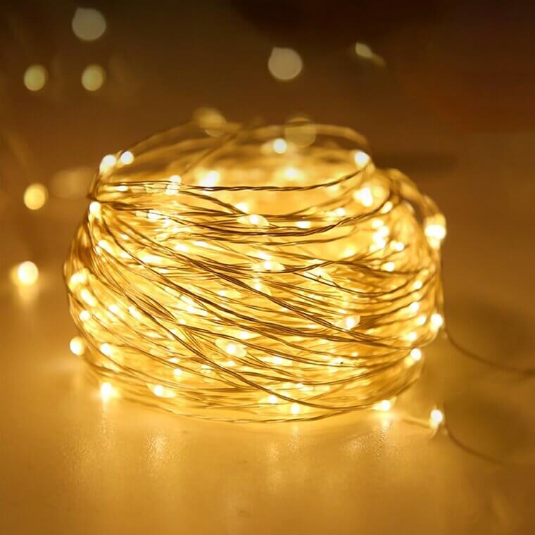 Starry Fairy Lights - Perfect for Cozy and Romantic Spaces 