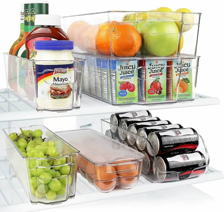 Transform Your Fridge With Greenco Organizer Bins - Ultimate Storage Solution - Don’t Miss the 22% Discount! 
