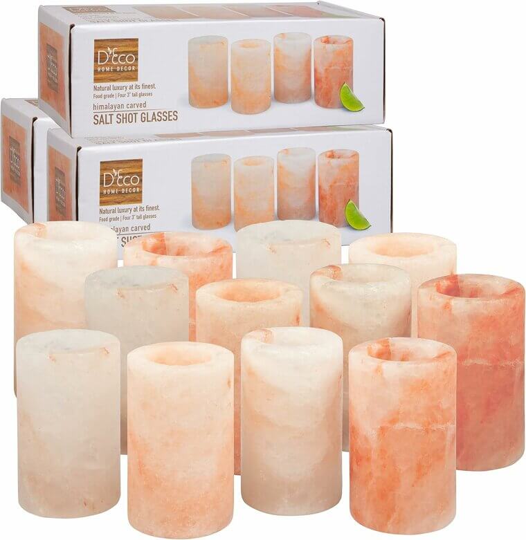 Elevate Your Parties With Himalayan Salt Glasses - Unique & Reusable - 20% Off! 