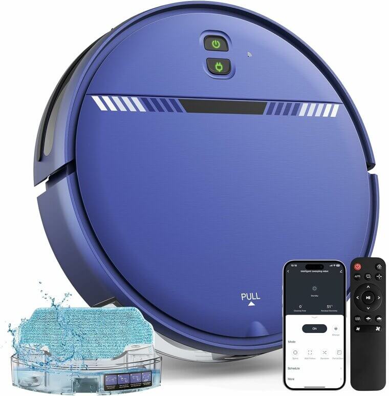 Streamline Cleaning With the Robot Vacuum Mop - Ideal for Homes With Pets 