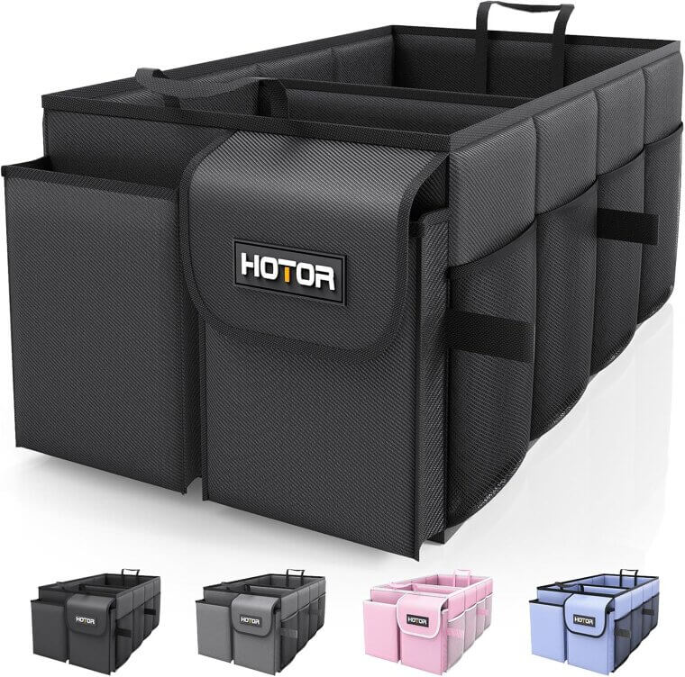 HOTOR Trunk Organizer - Keep Your Car Tidy and Neat - Enjoy 24% Off!