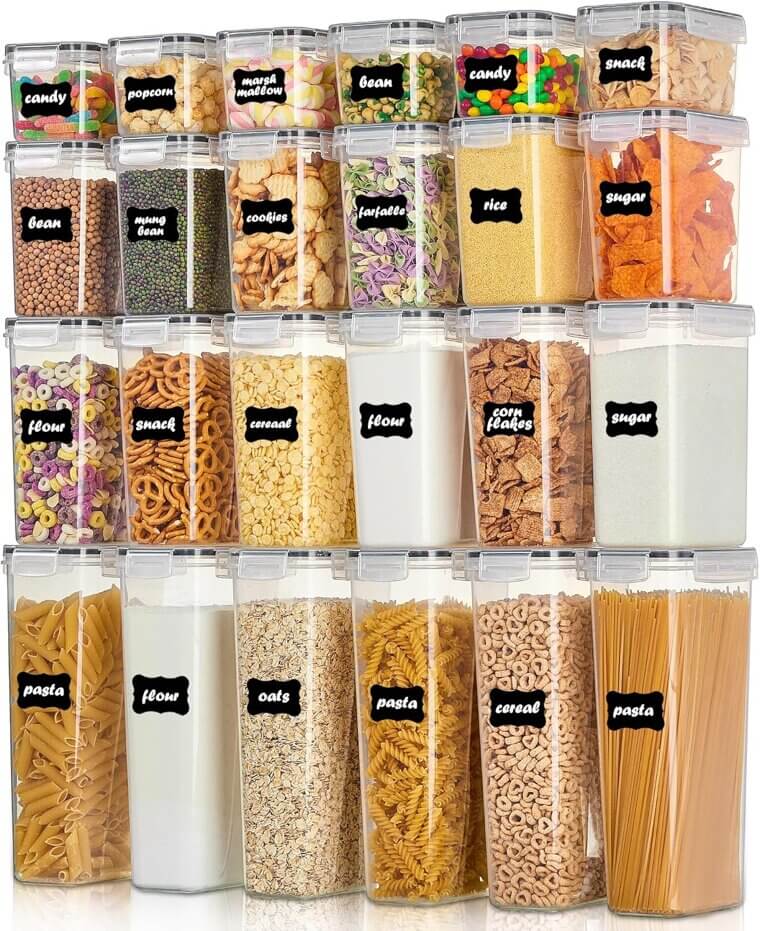 Vtopmart Airtight Containers - Perfect Kitchen Organization - Don’t Miss the 20% Discount!