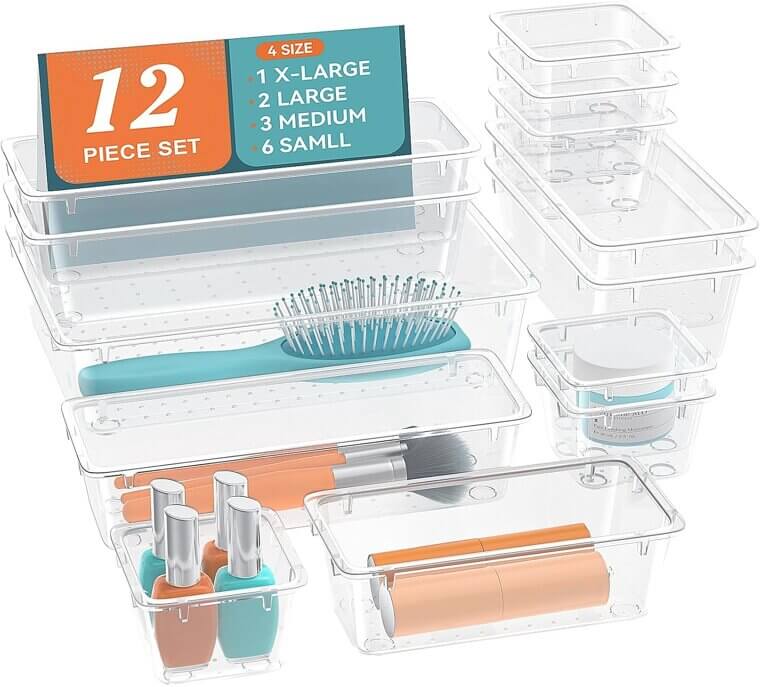 Drawer Organizer Set - Versatile Storage for Every Room - Now 31% Off!