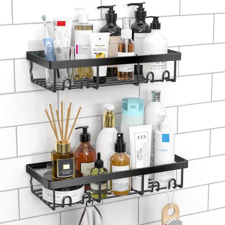 Moforoco Shower Caddy - Stylish Bathroom Organizer for Modern Homes - Now 23% Off!