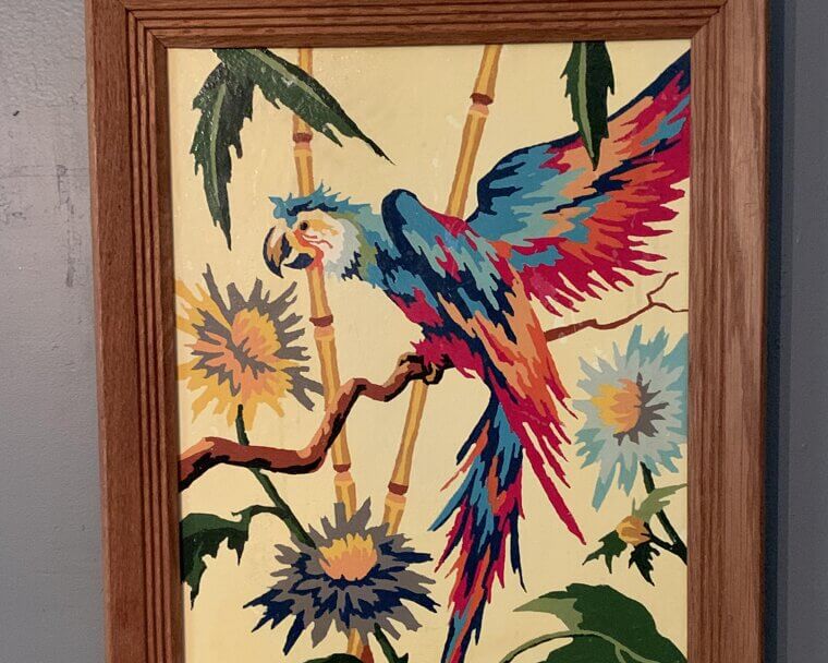 Mid-Century Paint by Numbers: The $150 Kitschy Canvas