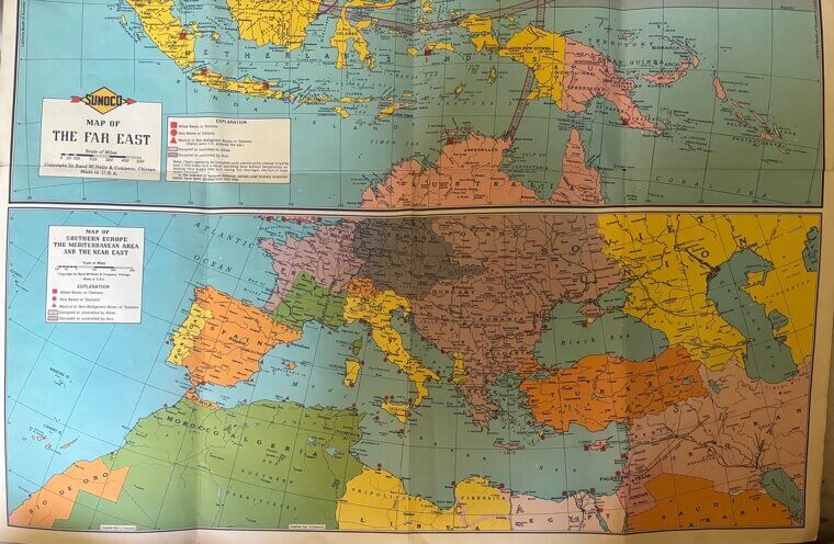 Vintage Gas Station Maps: The $100 Roadside Art