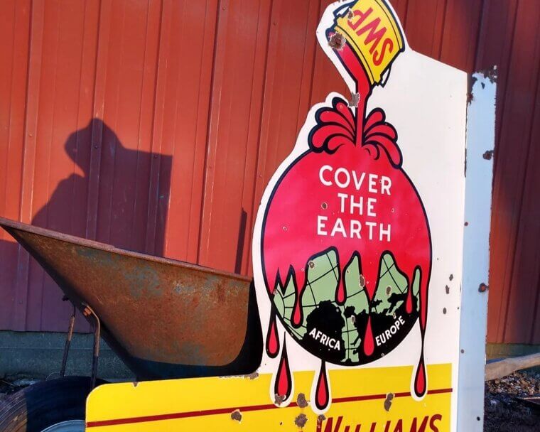 Porcelain Enamel Flange Signs: The $500 Metal Billboard