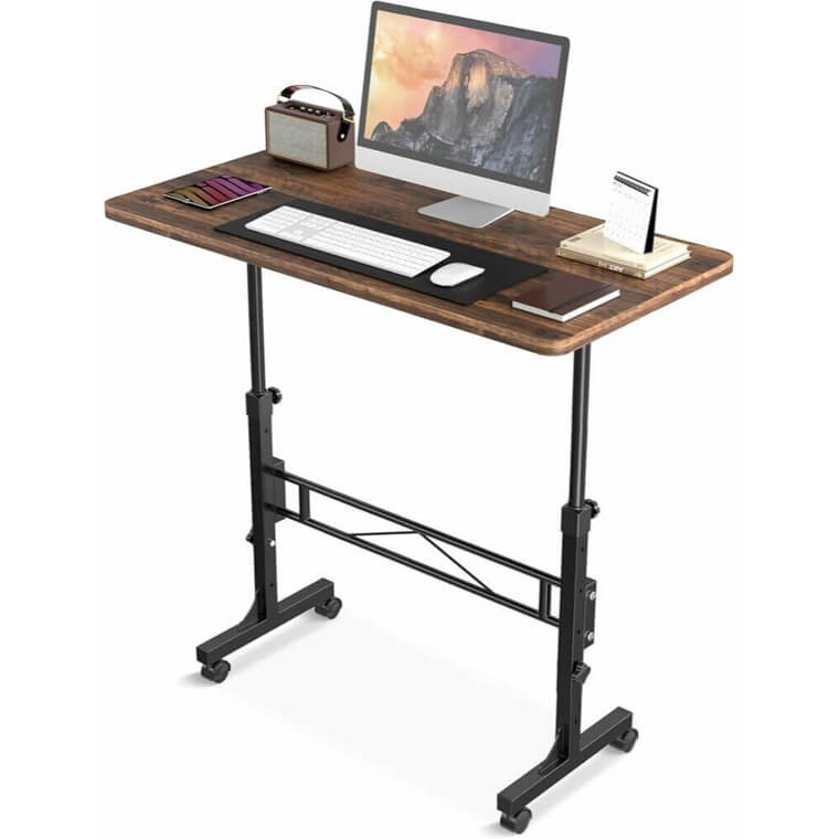 Transform Your Workspace With the Small Adjustable Standing Desk  - 