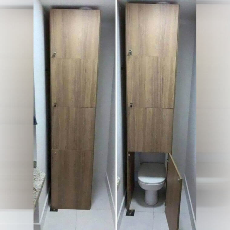 A Very Modern Poop Cabinet