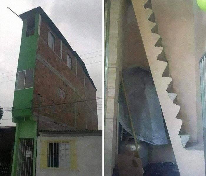 That's A Very Narrow House