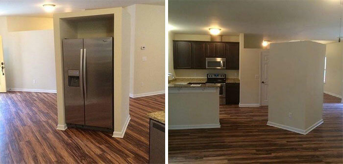 The Worst Fridge Placement