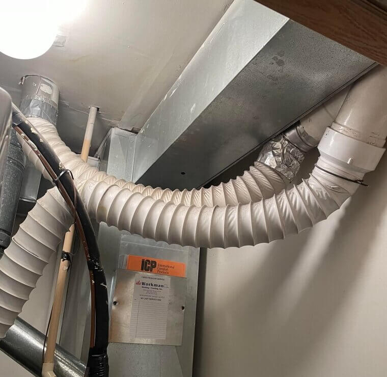 Using Plastic Hoses for the Dryer Vent