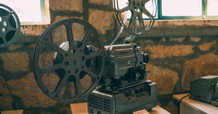 Rewinding Film Reels