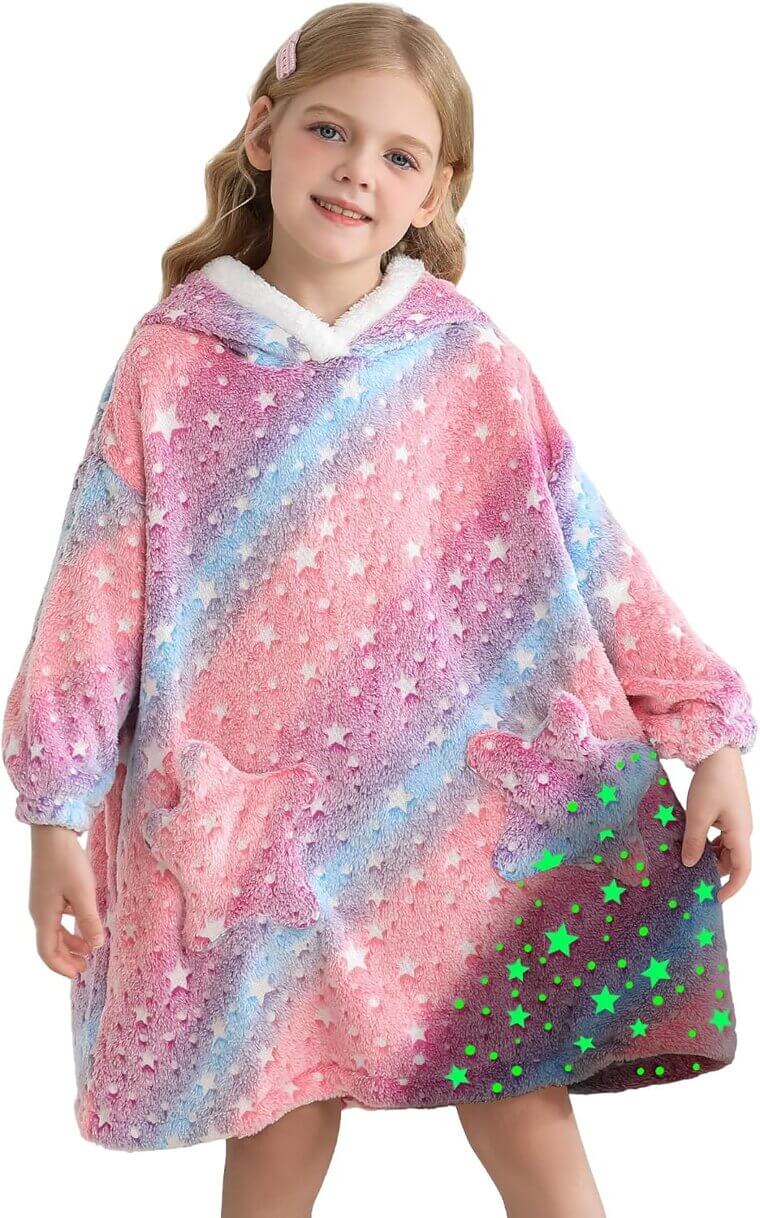 Rosibel Blanket Hoodie - Cozy Fun for Kids 2-14! - Now 50% Off!