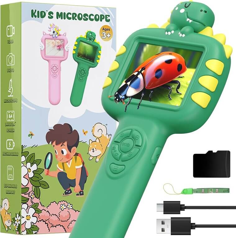 Kids Digital Microscope - Explore Science Fun! - 30% Off!