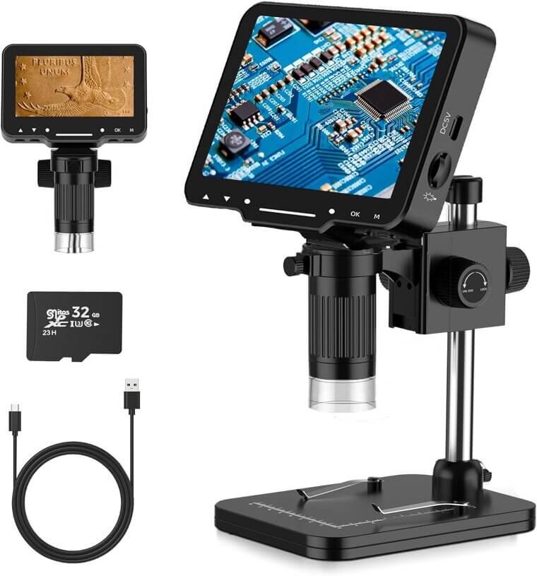 LCD Digital Microscope: Explore the Micro World with Ease - Now 52% Off!