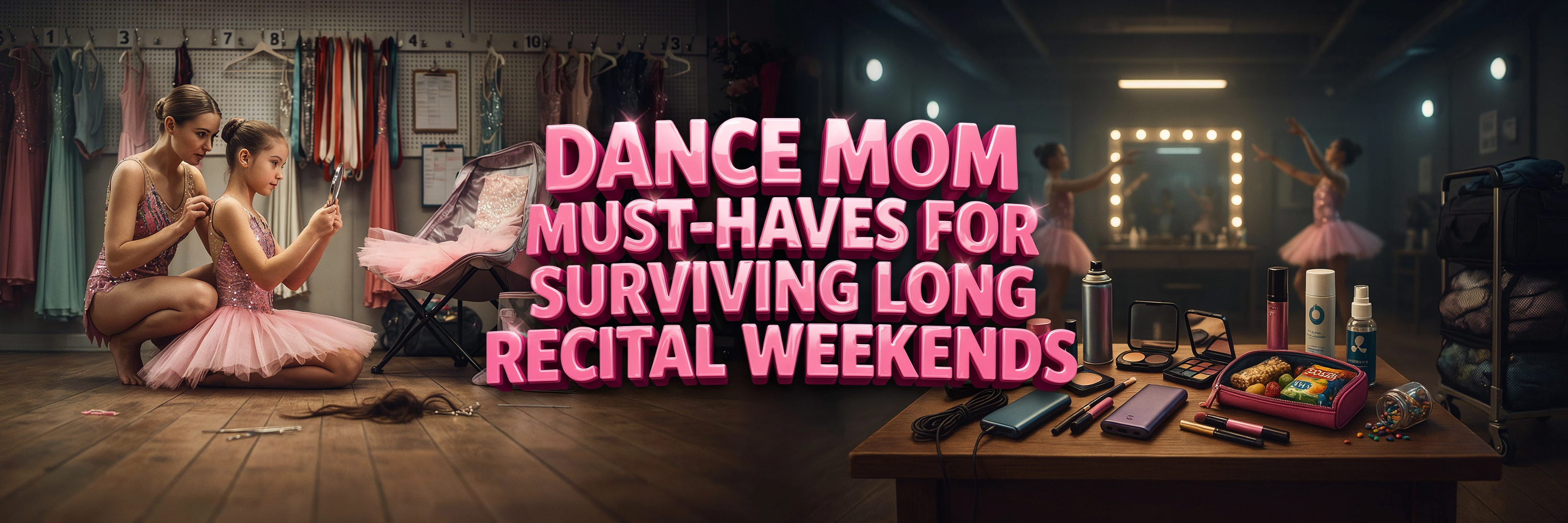 Dance Mom Must-Haves for Surviving Long Recital Weekends