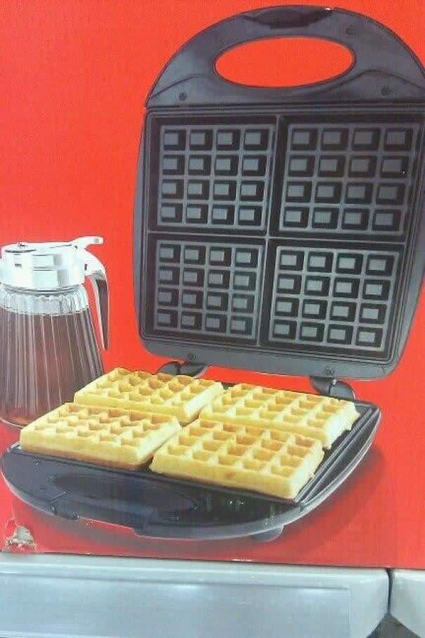 The Number Of Squares In The Waffle Don't  Match The Iron