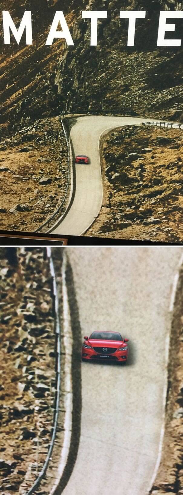 They Couldn't Get An Actual Picture Of The Car Driving?