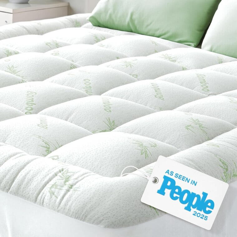 Bamboo Mattress Topper - Cloud-Like Comfort & Cooling 