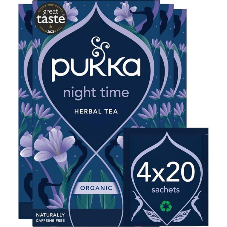 Pukka Night Time Tea for Relaxing Sleep - Now 7% Off!