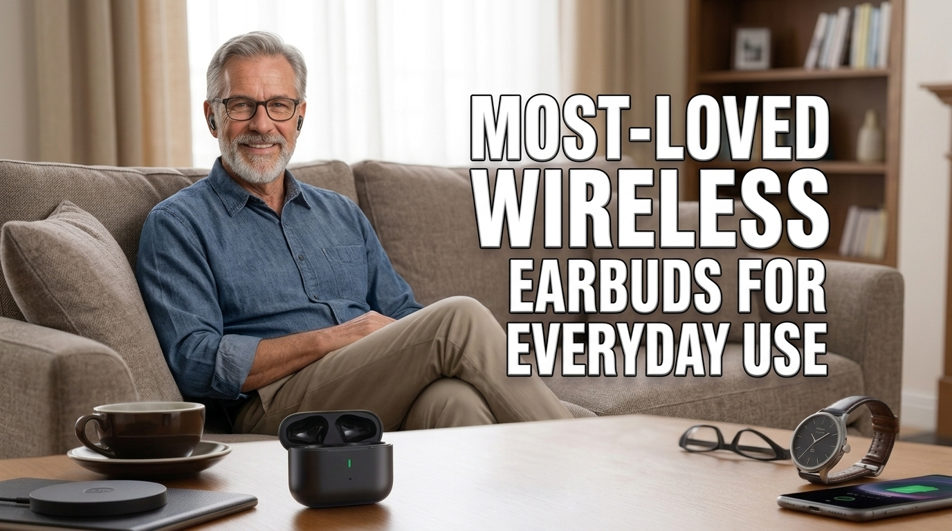 The Wireless Earbuds Your Dad Will Actually Use Every Day