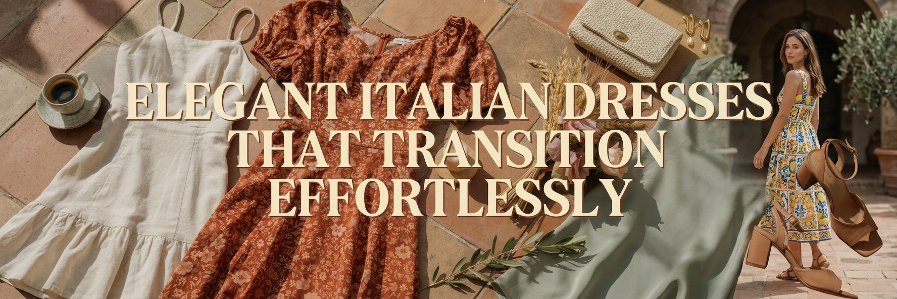 One Italian Dress for the Ceremony, Dinner and Dancing