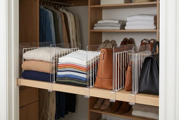 Shelf Dividers Cost Five Dollars — Use Them