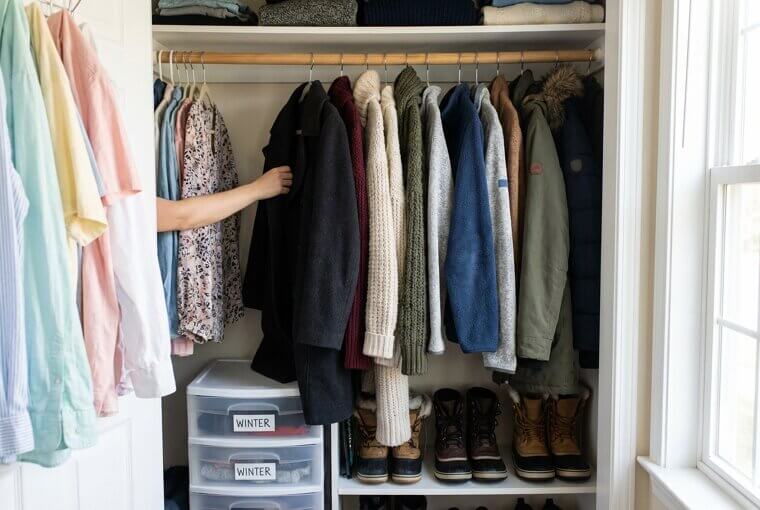 Seasonal Clothes Hogging Prime Space